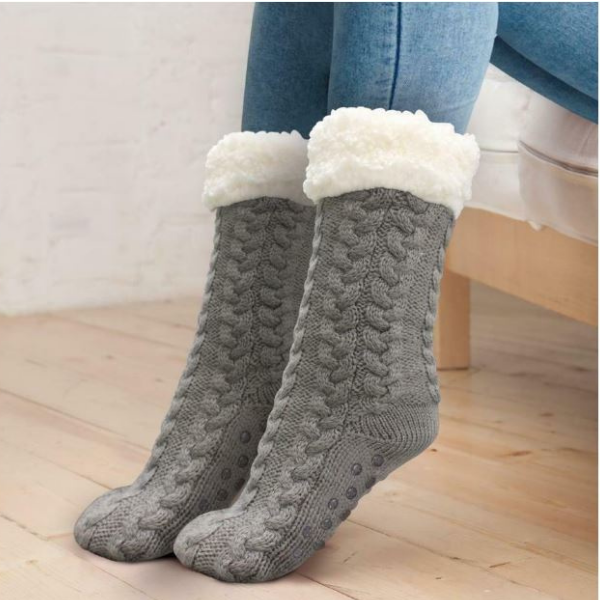 Chaussette Pantoufle Anti-Dérapante | Taille Unique